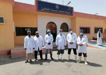 تحصين 400 رأس أغنام من مرض الجلد العقدي والجدري بالبحر الأحمر