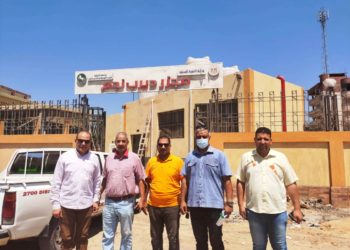 بيطري الشرقية : تعلن وصول المعدات الكهروميكانيكية لتشغيل مجزري الزقازيق و ديرب نجم