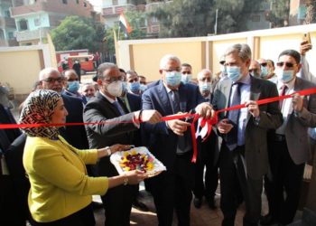 وزير الزراعة ومحافظ الفيوم يفتتحان مركز تجميع الألبان والمرحلة الثانية لمشروع الميكنة الزراعية