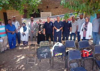 الزراعة علاج وفحص ٢٥٠٠ رأس ماشية لصغار المزارعين والمربين بمحافظة أسوان 