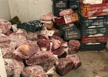 ضبط 2.157 طن لحوم ومقطعات دواجن بدون بيانات بالقاهرة