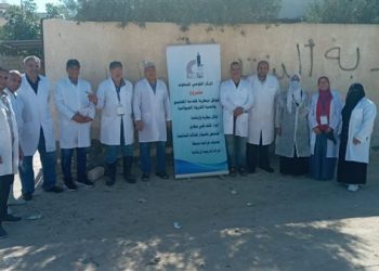 قوافل علاج وتحصين الثروة الحيوانية