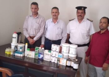 ضبط أدوية بيطرية منتهية الصلاحية وغلق عيادة في الغربية