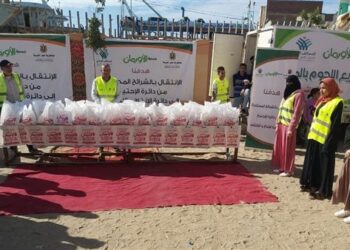 توزيع طن لحوم للأسر الأولى بالرعاية في كفر الشيخ