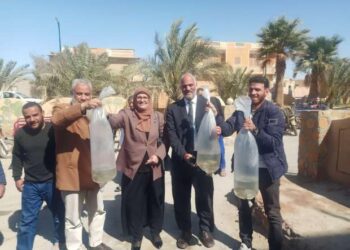 إطلاق مليون زريعة أسماك في بحيرات واحة سيوة