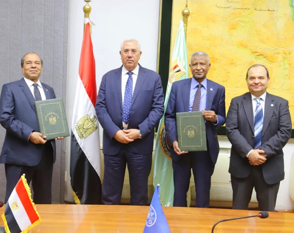 توقيع وثيقة مشروع بين بحوث الصحراء و"الفاو" لتعزيز التنمية في جنوب سيناء