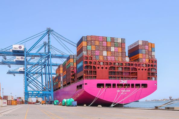 ميناء دمياط يستقبل 15461 طن فول صويا و 2000 طن كسب فول صويا و 13964 طن ذرة
