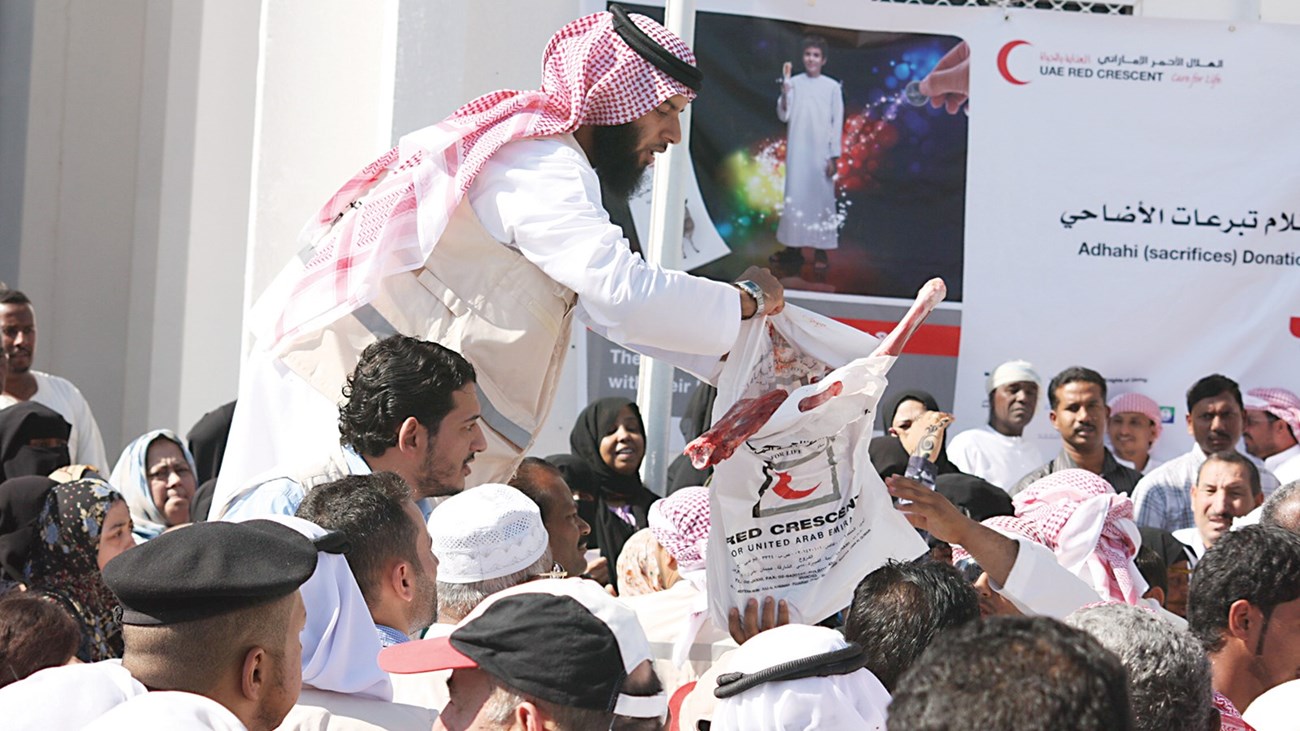 الهلال الأحمر الإماراتي يطرح مناقصة لتوريد أغنام الأضاحي