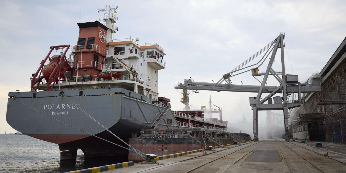 الرئيس الأوكراني: حظر تصدير 1.5 مليون طن من الحبوب في ميناء بيفديني