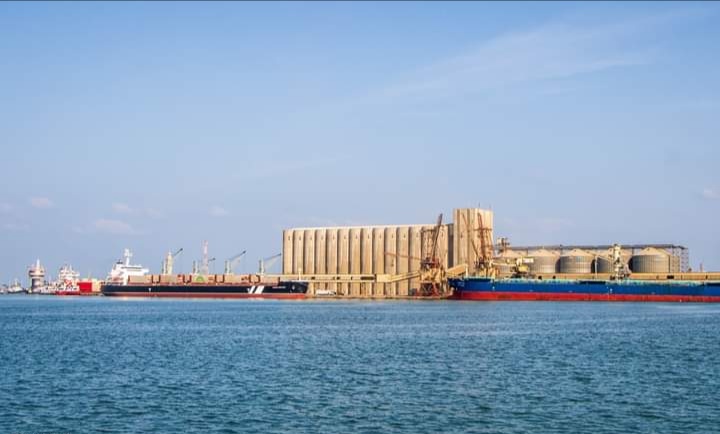 ميناء دمياط يستقبل 24130 طن ذرة و 1400 رأس ماشية خلال 24 ساعة