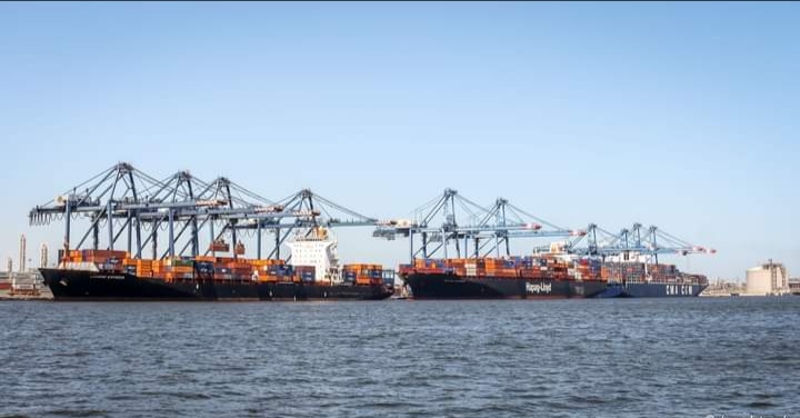ميناء دمياط يستقبل 1384 طن ذرة و 1160 طن كسب فول صويا خلال 24 ساعة