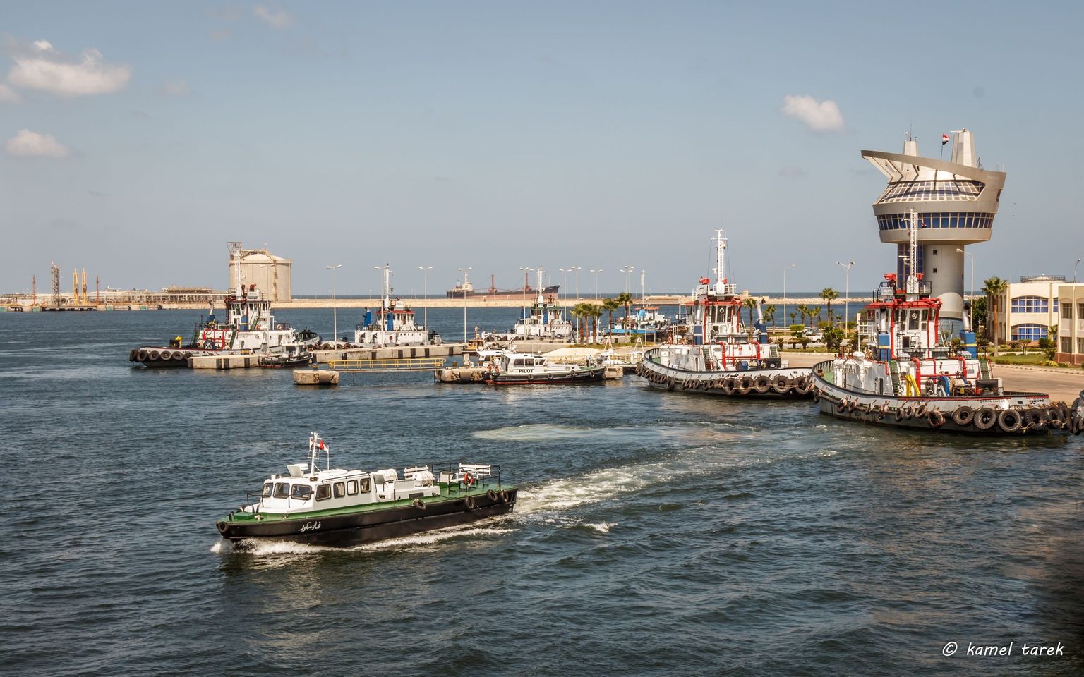 ميناء دمياط يستقبل 4623 طن ذرة و 2600 طن كسب عباد