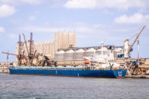 تداول بضائع وحاويات 11 سفينة في ميناء دمياط