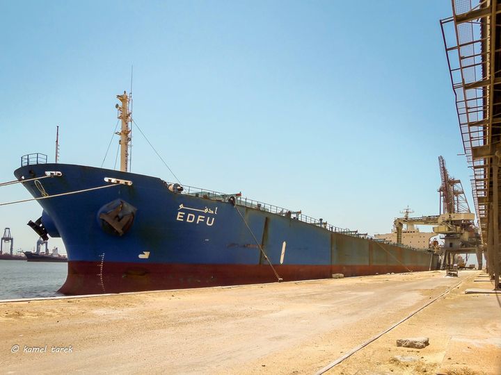 ميناء دمياط يستقبل 4000 طن فول صويا و 1000 طن ذرة