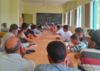 الزراعة تعقد ندوة توعوية إرشادية لصغار المربيين لتحسين معدلات اداء قطعانهم بالفرافرة