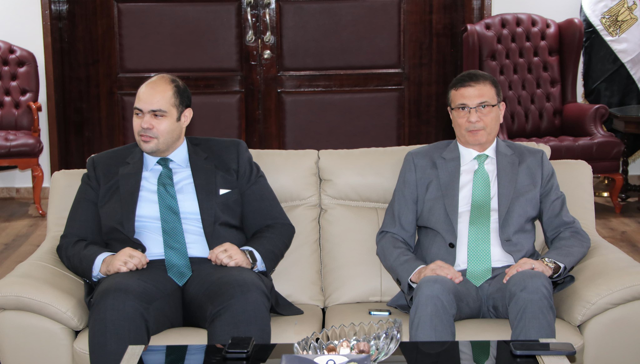 وزير الزراعة يبحث مع رئيس جهاز حماية المنافسة واتحاد الدواجن النهوض بالقطاع وزيادة الإنتاج والمعروض