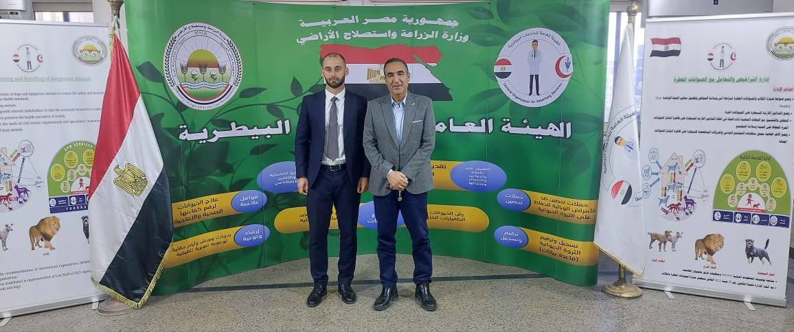 "الخدمات البيطرية" وممثل "الزراعة الروسية" يبحثان تعزيز التعاون في المجالات المرتبطة بالصحة الحيوانية