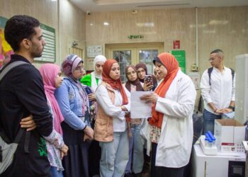 وزارة الزراعة تستقبل طلاب طب بيطري جامعة القاهرة في زيارة علمية لمتبقيات المبيدات