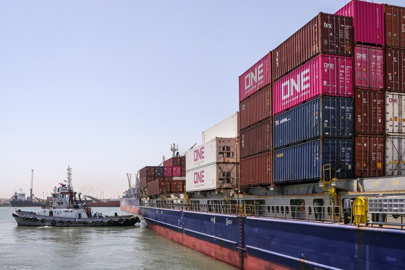 بدون ذرة أو صويا.. ميناء دمياط يستقبل 2455 طن بضائع