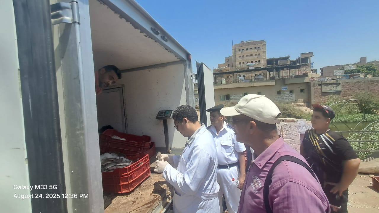 "الزراعة": ضبط أكثر من 372 طن لحوم ودواجن وأسماك غير صالحة خلال أغسطس