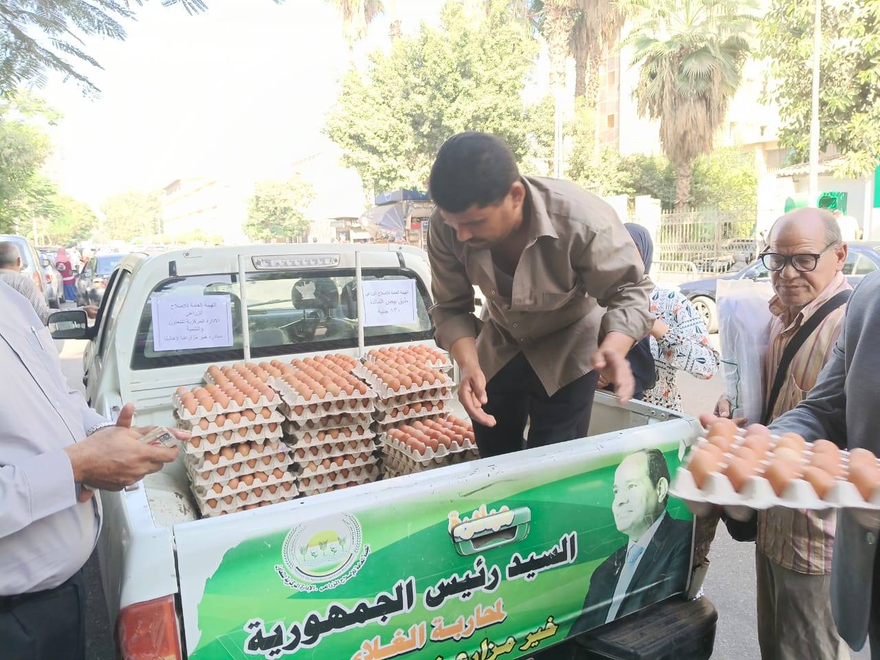 "الزراعة" تطلق 6 منافذ متنقلة لبيع بيض المائدة بأسعار مخفضة في محافظتي القاهرة والجيزة