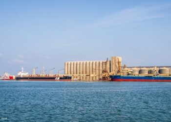 ميناء دمياط يستقبل 41415 طن ذرة و 2600 طن قمح