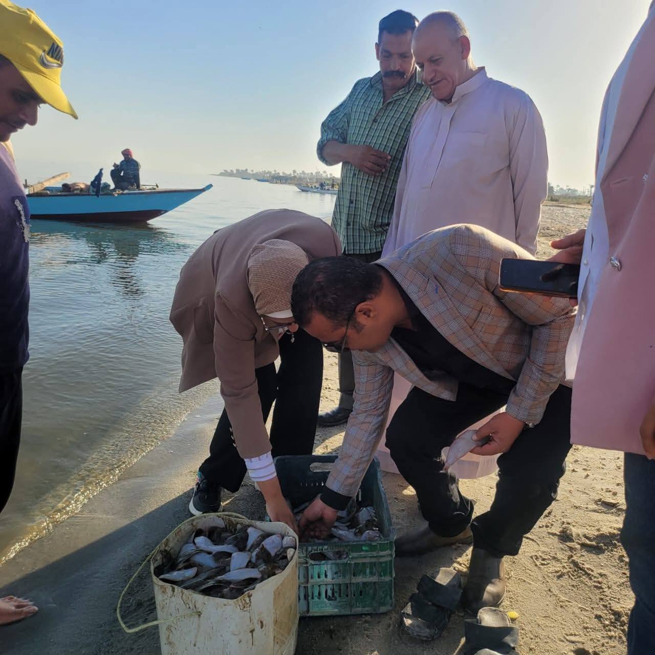 "تنمية البحيرات" يعلن إنطلاق موسم الصيد ببحيرة قارون لعام 2025