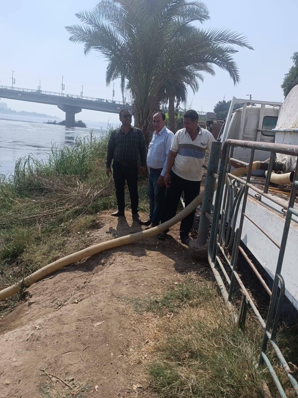 إنزال مليون و 650 ألف زريعة بلطي نيلي ومبروك حشائش في نهر النيل بالمنيا