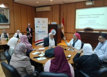 الزراعة تنفذ تدريب نوعي حول مقاومة البكتريا للمضادات الحيوية AMR في الثروة الحيوانية