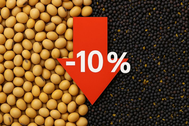 إعفاء صادرات بذور اللفت وفول الصويا من الرسوم الجمركية