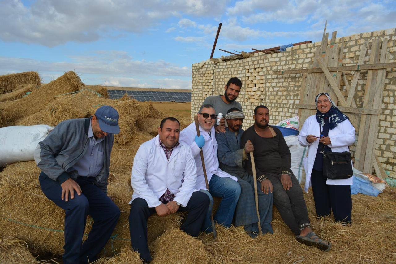 "بحوث الصحراء" يطلق قوافل إرشادية وبيطرية لدعم مربي الثروة الحيوانية بمنطقة المغرة