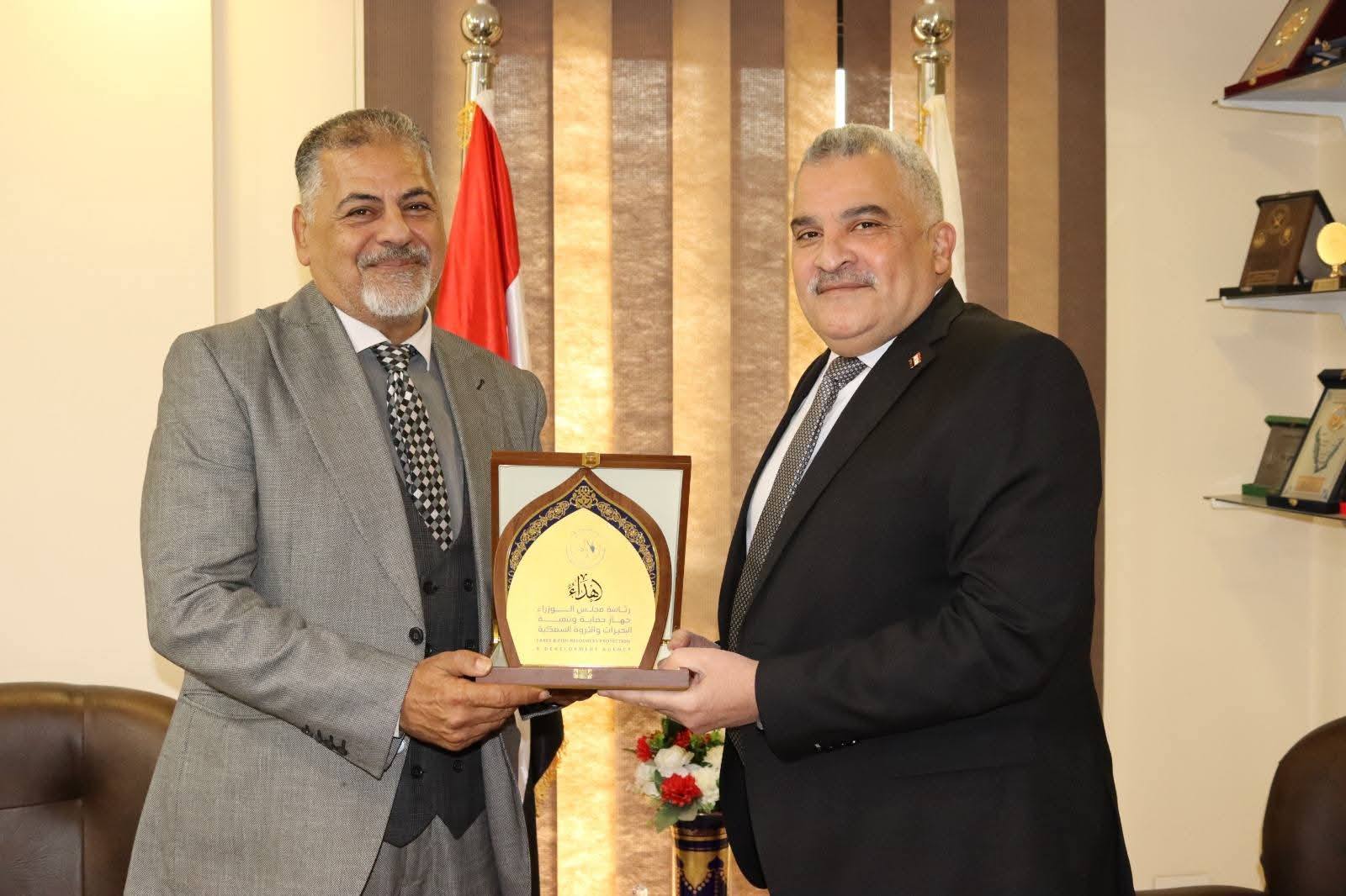 تعاون استراتيجي بين جامعة السويس وجهاز حماية البحيرات لتطوير قطاع الثروة السمكية