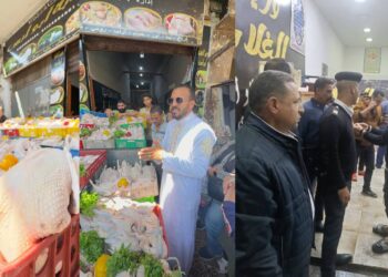 “الزراعة” تعلن غلق وتشميع محلاً غير مرخص باسم ” وزير الغلابة” بالجيزة
