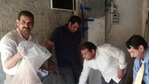 ضبط 200 كجم لحوم مصنعة منتهية الصلاحية بالبحيرة