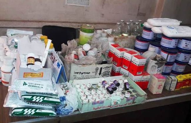 ضبط 60 عبوة أدوية بيطرية مجهولة المصدر في الغربية