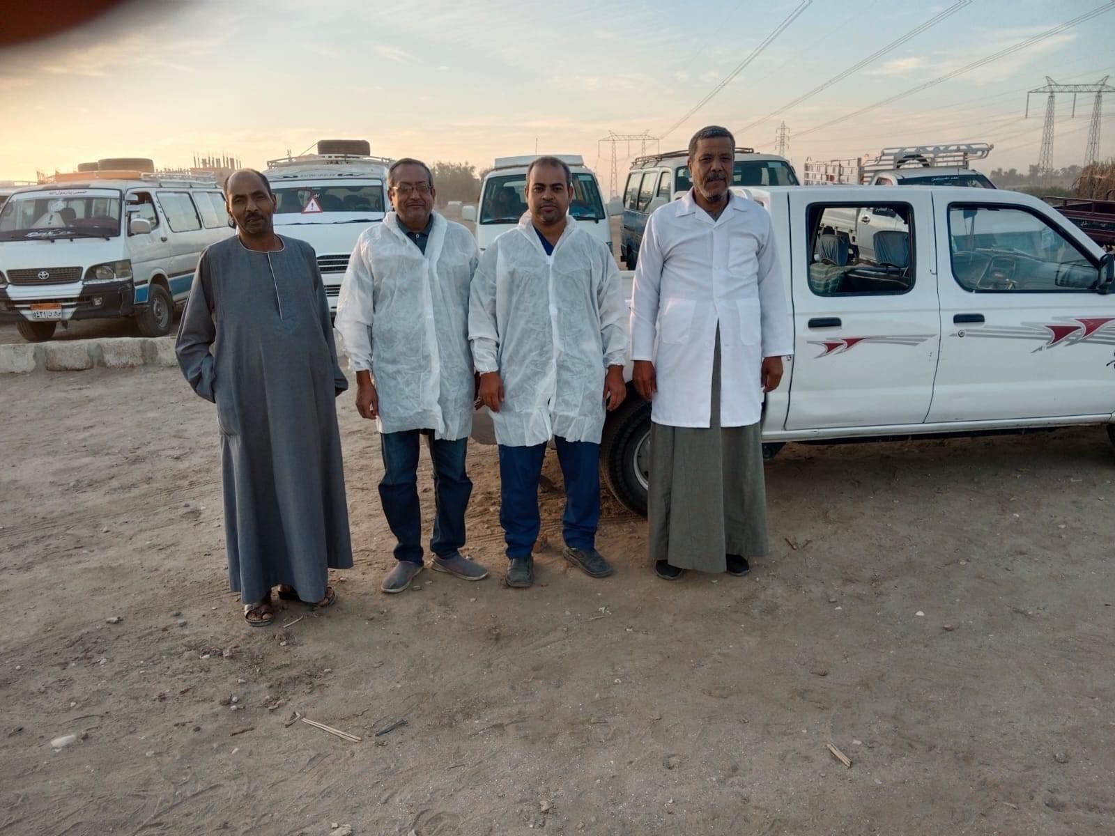 بيطري الأقصر يعلن بدء الحملة القومية الثالثة لتحصين المواشي