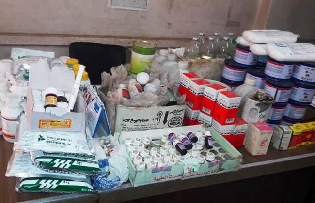 التحفظ على 62 عبوة أدوية بيطرية مجهولة المصدر فى الغربية