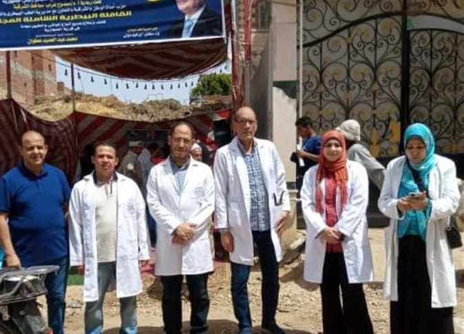 فحص وعلاج 1808 طائرا وحيوانا خلال قافلة طبية بيطرية بقرية "الحجازية" الشرقية