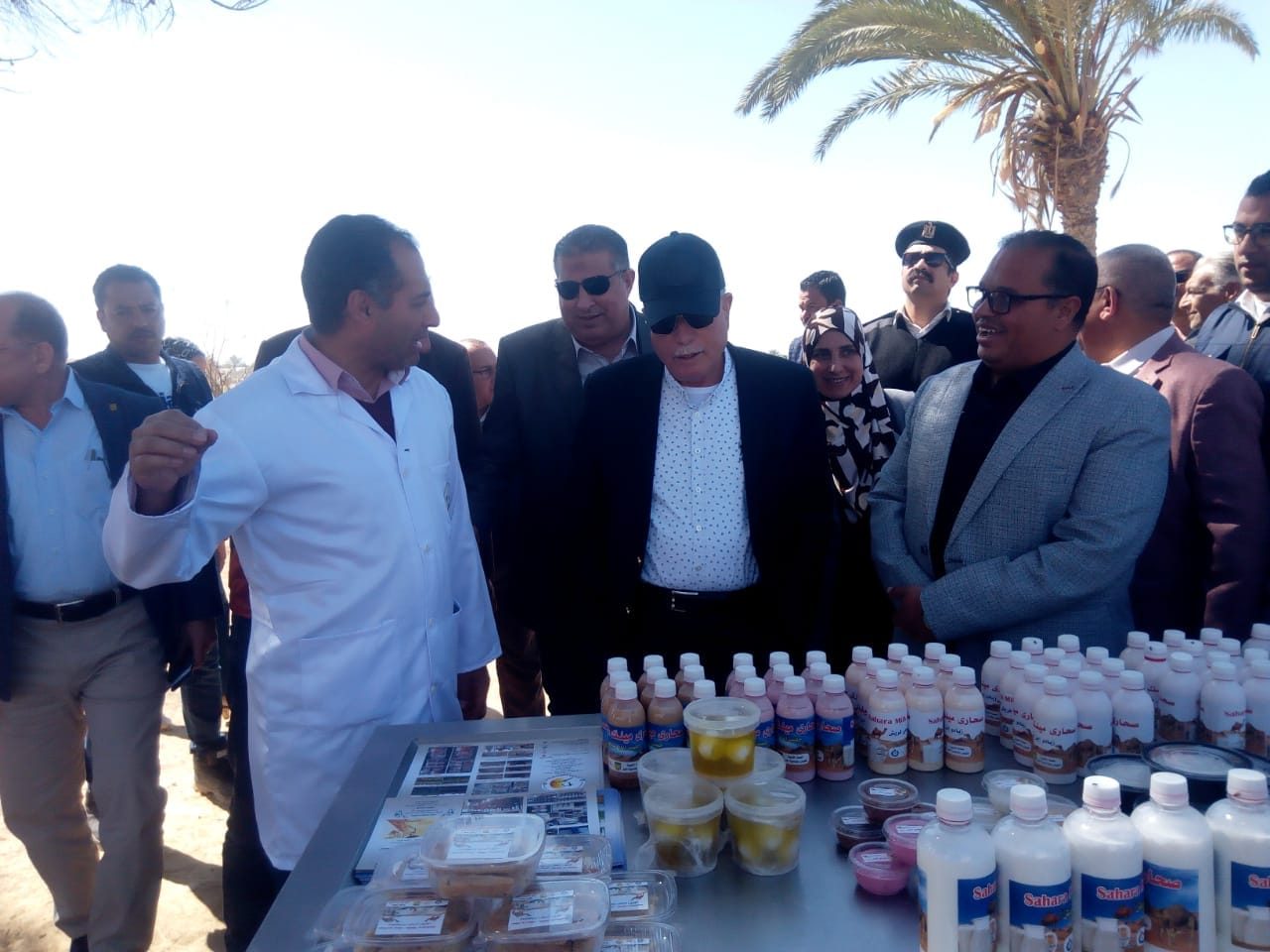 لأول مرة تطبيق تقنية الحلب الآلي علي الإبل بمصر