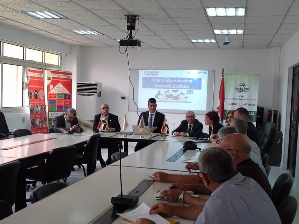 "التناسليات الحيوانية" ينظم دورة تدريبية حول التقنيات الحديثة لتناسليات الجاموس