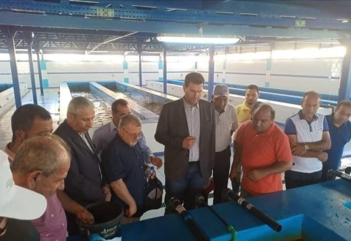 الزراعة: "مفرخ أسماك الكيلو 21" ينتج حاليا نحو 15 مليون ذريعة سنويا