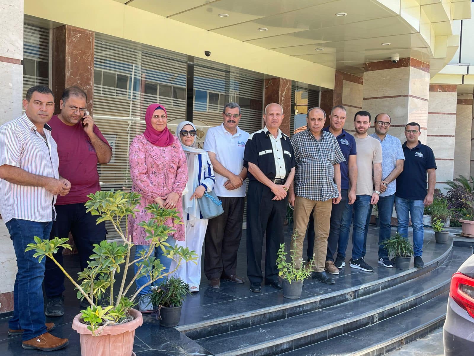 "بيطري دمياط" يتفقد إحدى مصانع أعلاف الأسماك