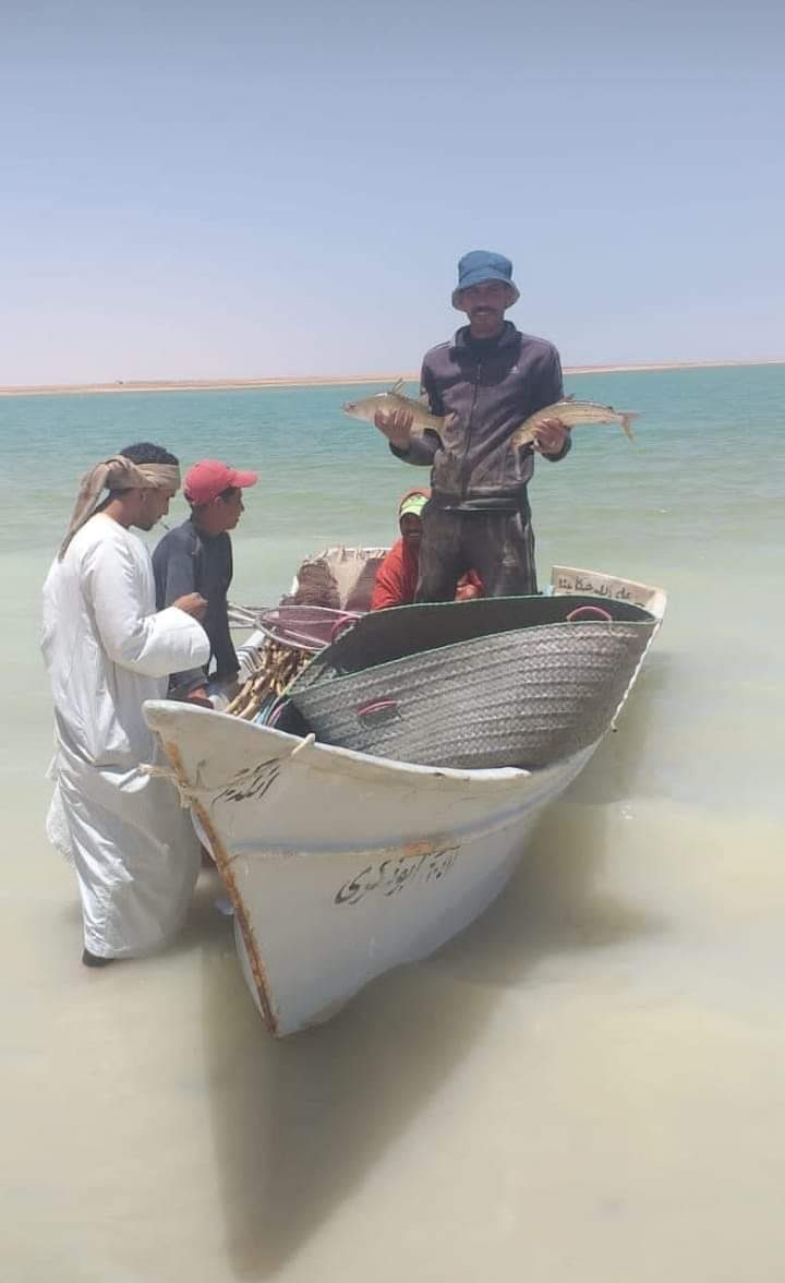 افتتاح موسم الصيد فى مفيض باريس بالوادى الجديد