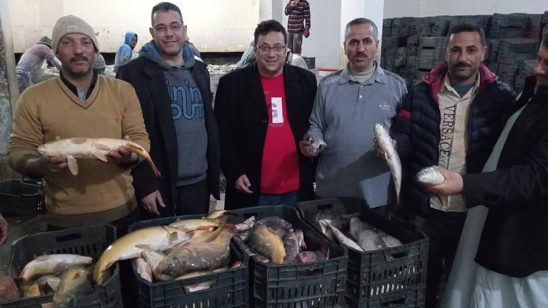 جهاز حماية وتنمية البحيرات يواصل أعمال الصيد لعام 2025 في عدد من المواقع الإنتاجية المختلفة