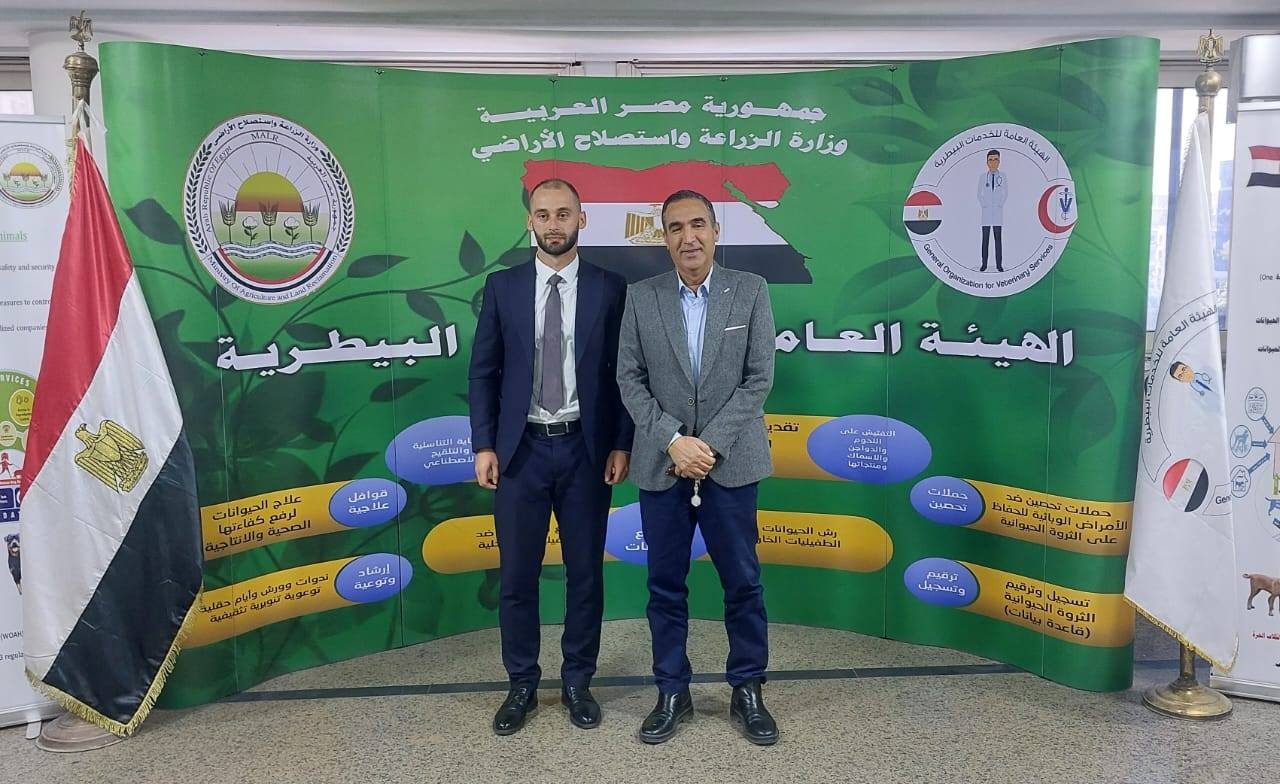 "الخدمات البيطرية" وممثل "الزراعة الروسية" يبحثان تعزيز التعاون في المجالات المرتبطة بالصحة الحيوانية