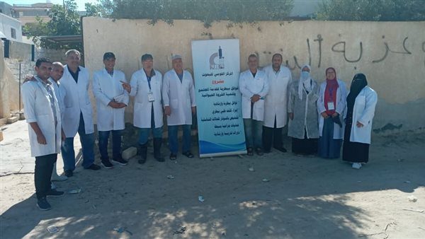 قوافل علاج وتحصين الثروة الحيوانية