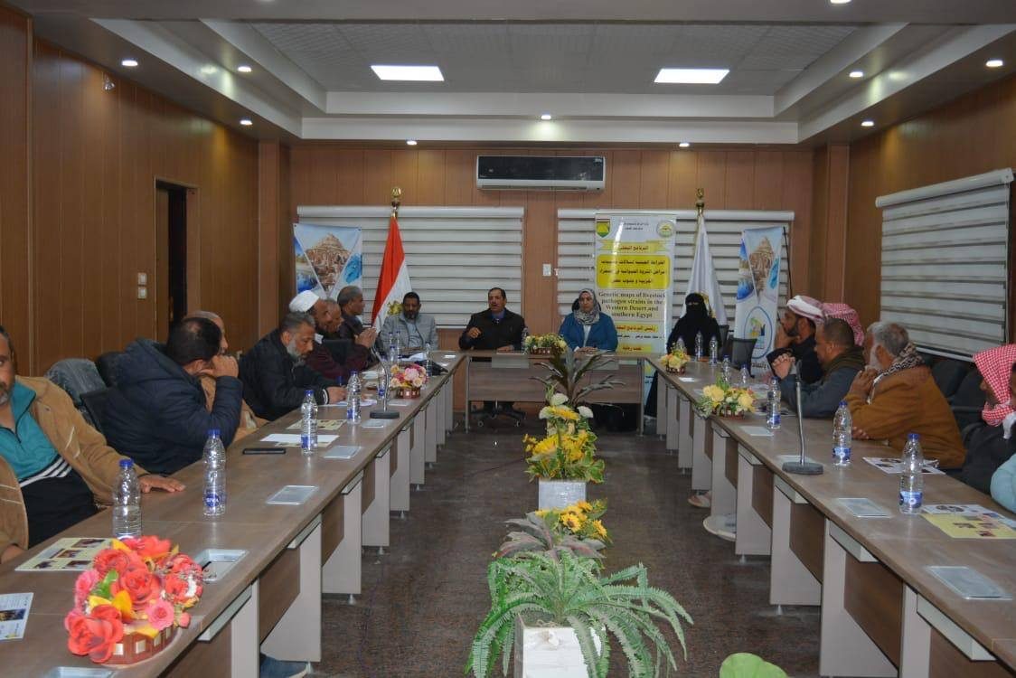 "بحوث الصحراء" ينظم ورشة عمل لتنمية الثروة الحيوانية ودعم المربين بواحة سيوة