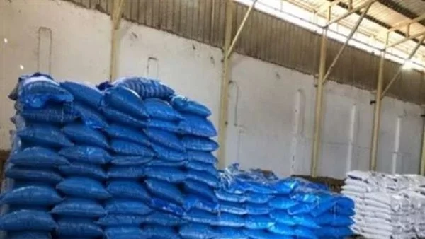 مصادرة 10 أطنان علف حيوانى مجهول المصدر خلال حملة تموينية بالغربية