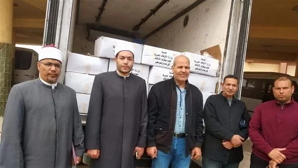 الأوقاف: توزيع لحوم صكوك الإطعام على الأسر الأولى بالرعاية بشمال سيناء