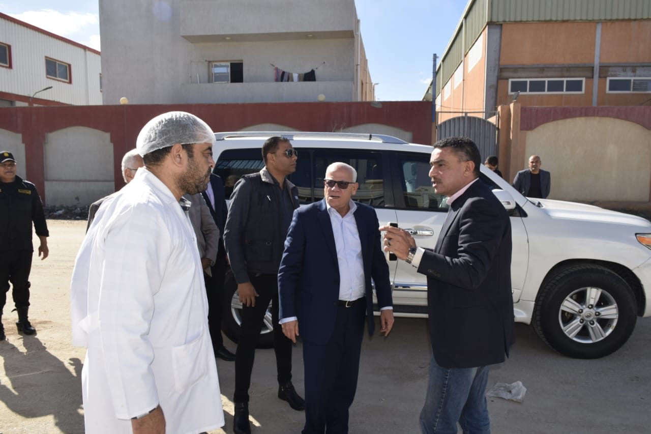 انتهاء 90% من أعمال إنشاء مصنع أعلاف بجنوب بورسعيد